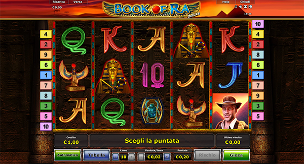 book of ra slot machine aams