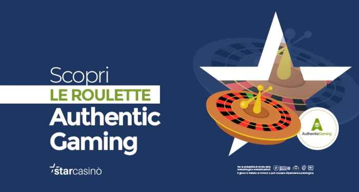 roulette authentic gaming
